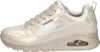 A side view of a single Skechers sneaker. Voir les images du produit
