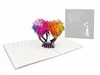 3D svatební přání, pop-up 3D svatební dar s obálkou, přání Náhled obrázku produktu 1