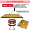 Oberfräsen, Frästisch für Oberfräsen, 4-Backen-Klemm Router Produktbild-Vorschau 3