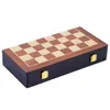 Basic hölzerne zusammenklappbar Schachspiel 38,5X38,5X5,8 Produktbild-Vorschau 6