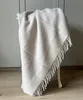 Wolldecke 140 x 200 cm, 100 % Neuseelandwolle, Cremeweiß Produktbild-Vorschau 2
