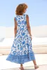 LASCANA Maxikleid mit Blumenprint und kurzer Knopfleiste Produktbild-Vorschau 4