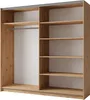 Schwebetürenschrank Arsen 10 Kleiderschrank 150x62x207cm Produktbild-Vorschau 3
