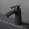 doporro Design Armatur in Schwarz matt Waschbeckenarmatur Produktbild-Vorschau 3