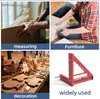 ENJOYWOOD 5" 3D uhlové meradlo z hliníkovej zliatiny, uhol Náhľad obrázku produktu 3