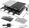 XINZI 1400W Raclette Grill – stolný gril pre 8 osôb,  Náhľad obrázku produktu 2