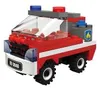 BLOCKI MyFirebrigade Einsatzwagen Feuerwehr Auto Bausatz Produktbild-Vorschau 9