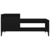 vidaXL Couchtisch Schwarz 100x50x45 cm Holzwerkstoff - Produktbild-Vorschau 4