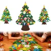 TANYEAR 3D Filz-Weihnachtsbaum-Set 32 abnehmbare Produktbild-Vorschau 1