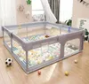 Kinderlaufgitter/Trockenpool für Kinder, Grau, 150 x 200 cm Produktbild-Vorschau 3