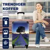 MuchoWow® Koffer Handgepäck Trolley Rollkoffer Kleine Produktbild-Vorschau 2