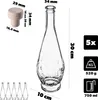 KADAX Glasflaschen 750ml,  5 Stück, leere Likörflaschen mit Produktbild-Vorschau 3