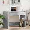 vidaXL Scrivania grigio cemento 100 x 50 x 78 cm in Anteprima dell’immagine prodotto 3