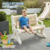Joyz Kindersitzbank Outdoor aus Kunststoff, Sitzbank für Produktbild-Vorschau 5