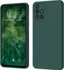 A product image showing a smartphone case and a smartphone with its screen on. Produktbild-Vorschau