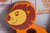 Eichhorn Schiebetier, Greiftier Löwe, Orange Holzspielzeug Produktbild-Vorschau 5