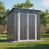 Geräteschuppen Gerätehaus Metall Gartenhaus Satteldach Produktbild-Vorschau 17