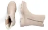 Rieker  Damenschuhe Reißverschluss Schaftstiefel  Beige Productafbeelding-voorbeeld 40