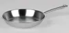 A stainless steel frying pan is shown against a light gray background. Produktbild-Vorschau