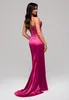 Ombre Elegantes Abendkleid mit Perlenkorsett und hohem Produktbild-Vorschau 4