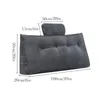 Coussin de tête de lit en forme de coin - Coussin de Voir les images du produit 7