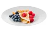 Dessertteller - Weiß - Ø 20 cm - Porzellan - 12er Set Produktbild-Vorschau 2
