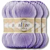 Alize 5x 100g Diva Wolle, Uni, Häkeln, Stricken (158) Produktbild-Vorschau 1