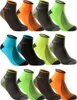 Sportsocken Herren Damen Sneaker Socken NEON verstärkte Produktbild-Vorschau 1
