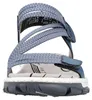 Rieker Damen-Sandalette Royal-Blau-Jeans-Weiß, Farbe:blau, Produktbild-Vorschau 6