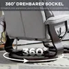 HOMCOM Relaxsessel mit Hocker, Drehbar Liegesessel mit Produktbild-Vorschau 5