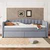 A daybed with storage drawers in a bedroom setting. Náhled obrázku produktu