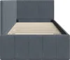 vidaXL Hoekbed met hoofdeinde, donkergrijs, 80 cm x 200 cm, Productafbeelding-voorbeeld 6