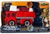 Transformierbarer Roboter Feuerwehrauto Lastwagen LKW Produktbild-Vorschau 7