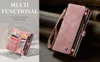 Caseme Samsung Hülle mit Zipper 2in1 Samsung S25 Ultra-Rosa Produktbild-Vorschau 8