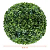 Buchsbaumkugel grün - Ø 25 cm - Garten Deko Buchsbaum Kugel Produktbild-Vorschau 3