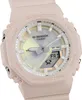 Close-up studio shot of a pink G-Shock watch. Podgląd zdjęcia produktu