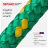 Seilwerk STANKE Corde polypropylène verte avec fils Voir les images du produit 3