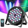 12W 36 LEDs Discolicht RGB Bühnenlicht DMX PAR Club Disco Produktbild-Vorschau 1