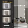 Puluomis Coiffeuse avec éclairage réglable, support pour Voir les images du produit 4