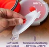 mixcover faltbare Frischhaltedose mit Deckel aus Silikon Produktbild-Vorschau 4