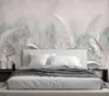 Vlies fototapete Palmenblätter 3D beige 350x245 cm Feeby Produktbild-Vorschau 2