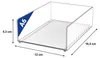 MAUL A6 Porte-notes en acrylique 16,3 x 11,8 x 5,35 cm Voir les images du produit 4