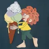 Bavarian Caps T-Shirt , Pumuckl Schleckeis Dunkelgrün, M Produktbild-Vorschau 5