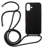 Handyhülle Schwarz Mit Handykette Für Iphone 16 Silikon Produktbild-Vorschau 1