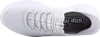 A top-down view of a white Skechers slip-on shoe. Produktbild-Vorschau