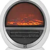 DEUBA® Camino Elettrico con Effetto Fiamma 1500W Ruotabile Anteprima dell’immagine prodotto 10