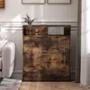 HOMCOM Eettafel, inklapbaar met plank, 80x90x93 cm, rustiek Productafbeelding-voorbeeld 9