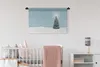 MuchoWow® Wandteppich Wandbehang Ein Weihnachtsbaum in Produktbild-Vorschau 2