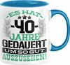 40. Geburtstag Lustig Geschenk Männer Frauen Geschenkidee Produktbild-Vorschau 1