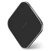 A black wireless charger with a silver rim, shown from a slightly angled top-down view on a white background. Produktbild-Vorschau